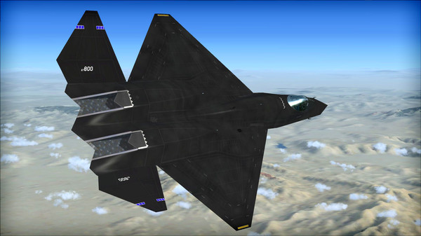 скриншот FSX: Steam Edition - YF-23 Black Widow II Add-On 3