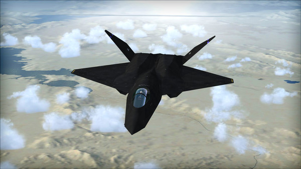скриншот FSX: Steam Edition - YF-23 Black Widow II Add-On 5