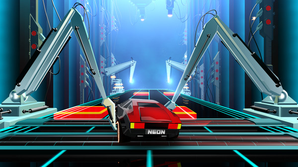 Скриншот из Neon Drive