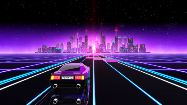 Скриншот из Neon Drive