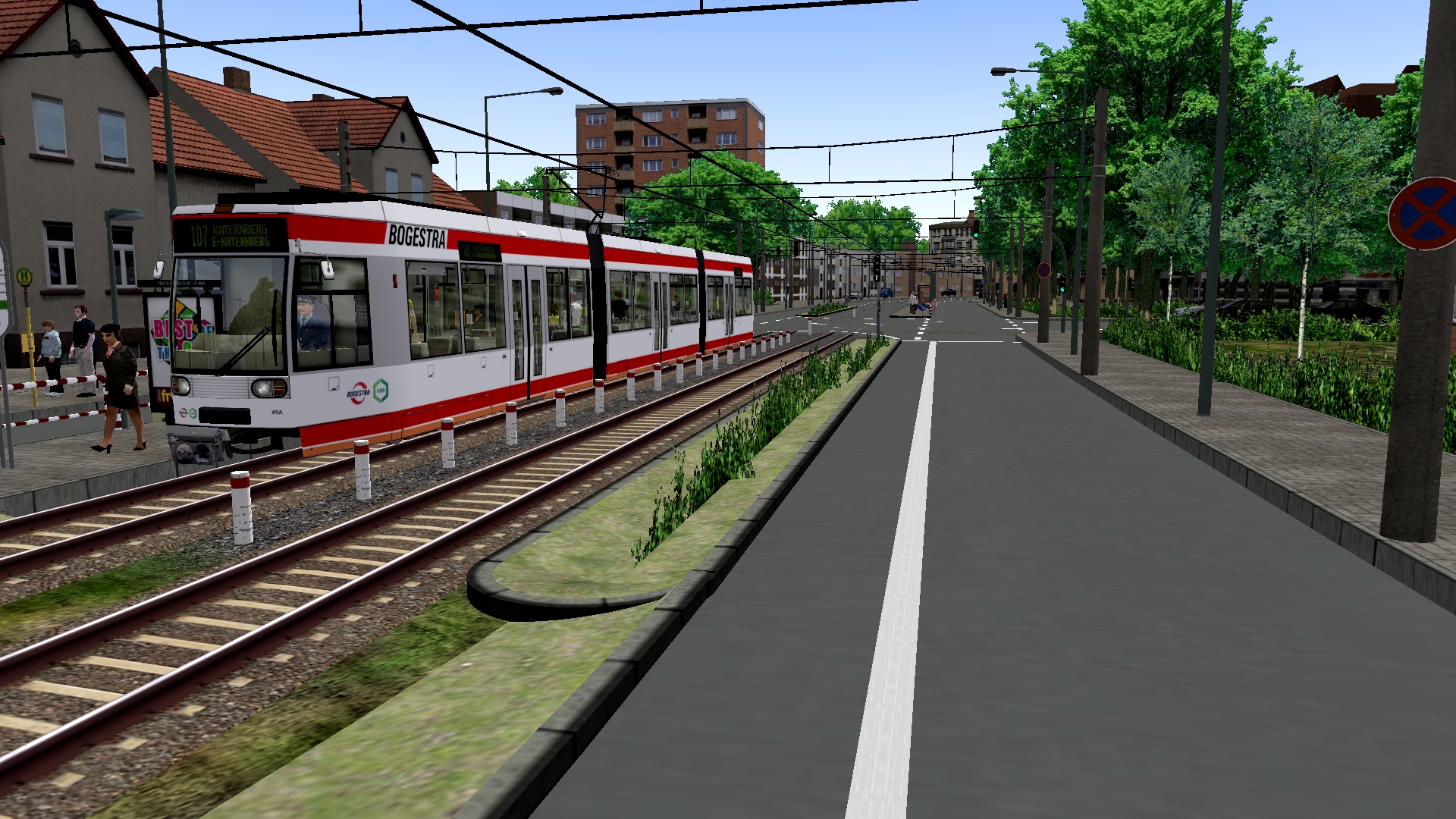 OMSI 2 Add-on Strassenbahn NF6D Essen/Gelsenkirchen screenshot