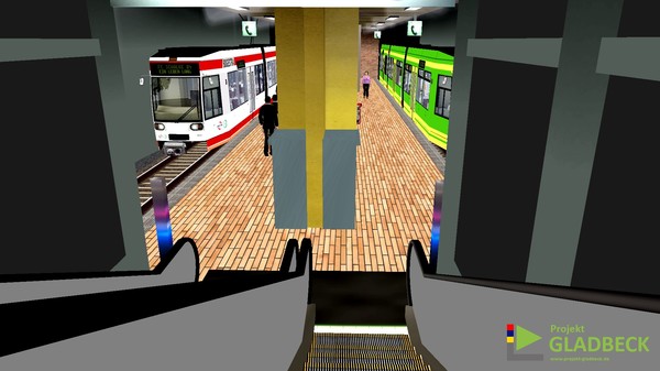 Скриншот из OMSI 2 Add-on Strassenbahn Essen⁄Gelsenkirchen