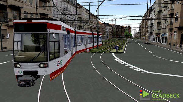 Скриншот из OMSI 2 Add-on Strassenbahn Essen⁄Gelsenkirchen