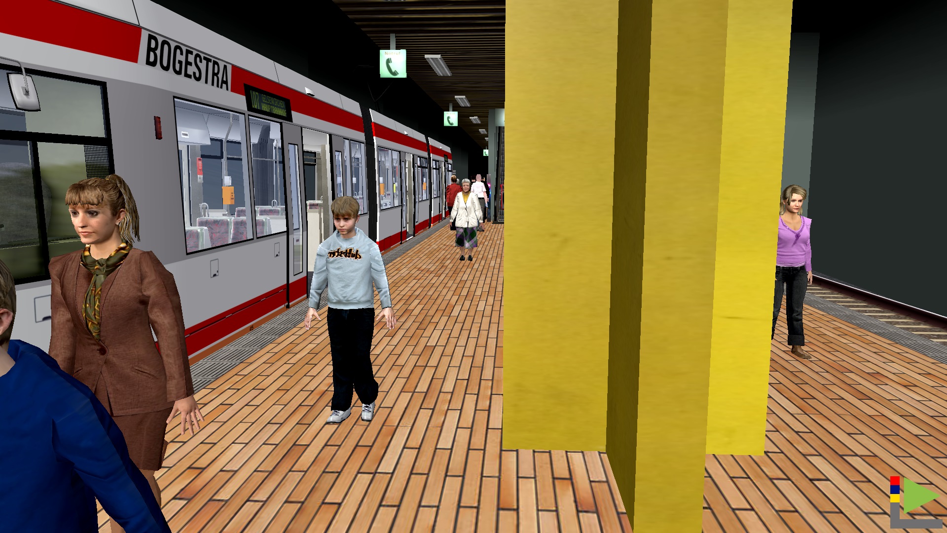 OMSI 2 Add-on Strassenbahn NF6D Essen/Gelsenkirchen screenshot