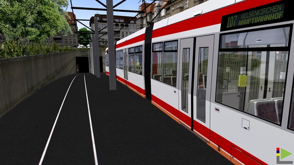 Скриншот из OMSI 2 Add-on Strassenbahn Essen⁄Gelsenkirchen