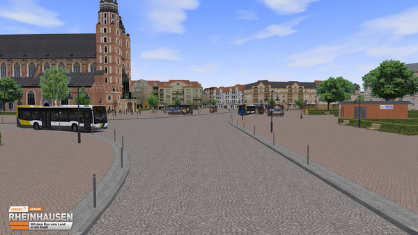 Скриншот из OMSI 2 Add-on Rheinhausen