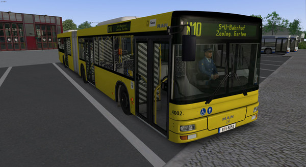 Скриншот из OMSI 2 Add-On MAN Stadtbusfamilie