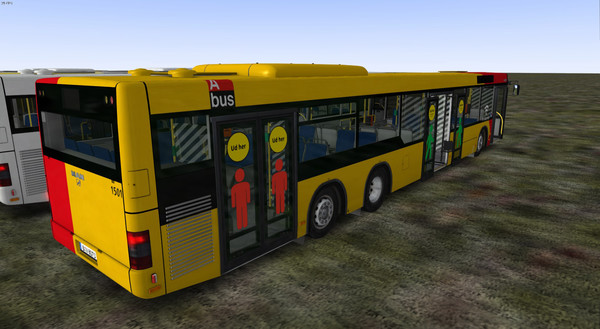 Скриншот из OMSI 2 Add-On MAN Stadtbusfamilie