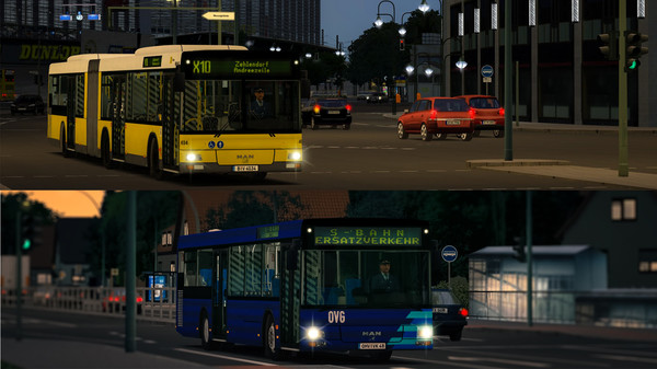 Скриншот из OMSI 2 Add-On MAN Stadtbusfamilie