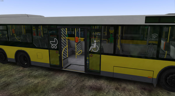 Скриншот из OMSI 2 Add-On MAN Stadtbusfamilie