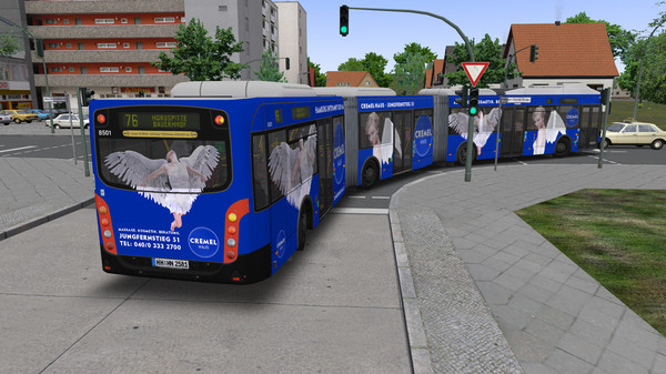 Скриншот из OMSI 2 Add-On Doppelgelenkbus AGG 300