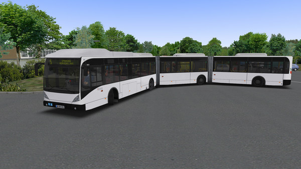 Скриншот из OMSI 2 Add-On Doppelgelenkbus AGG 300