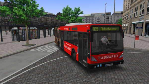 Скриншот из OMSI 2 Add-On Doppelgelenkbus AGG 300