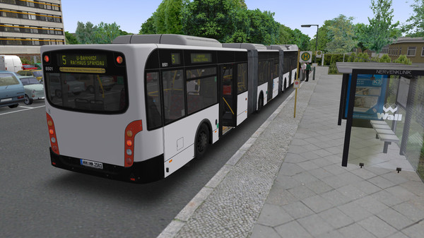 Скриншот из OMSI 2 Add-On Doppelgelenkbus AGG 300