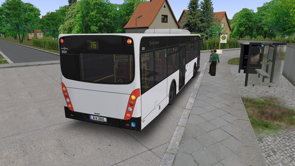 Скриншот из OMSI 2 Add-On Doppelgelenkbus AGG 300