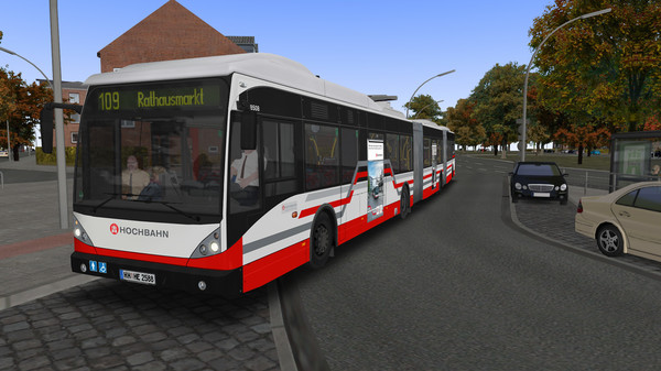 Скриншот из OMSI 2 Add-On Doppelgelenkbus AGG 300