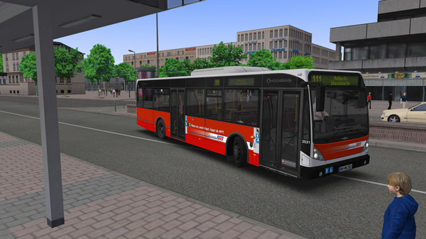 Скриншот из OMSI 2 Add-On Doppelgelenkbus AGG 300