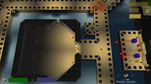 Alien Blitz game for Linux 1