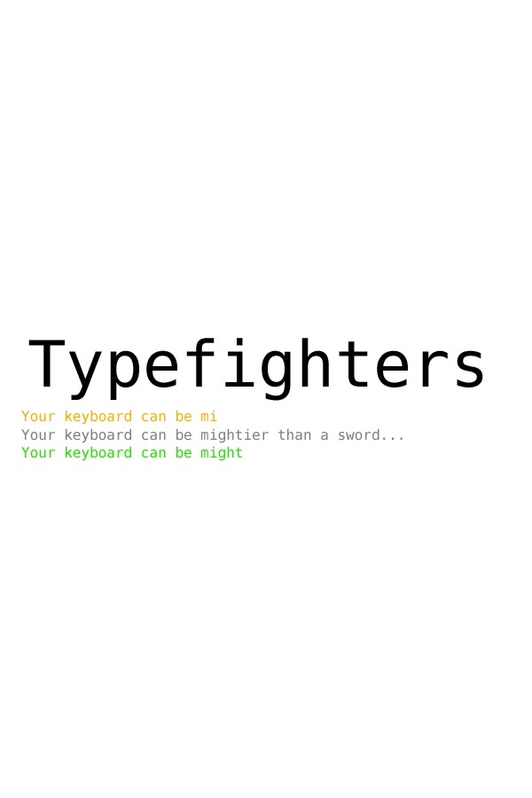 Typefighters (Steam Edition) for steam