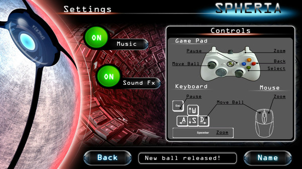 Скриншот из Spheria