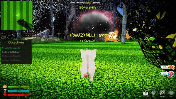 kitten rampage gameru net