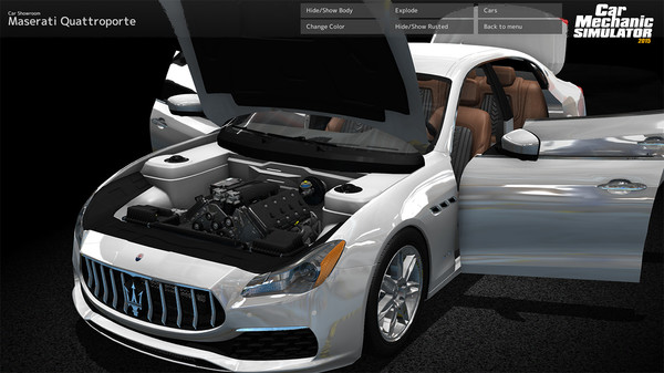 Скриншот из Car Mechanic Simulator 2015 - Maserati