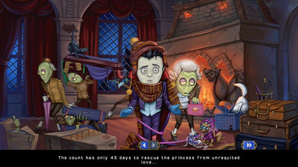 Скриншот из Incredible Dracula: Chasing Love Collector's Edition