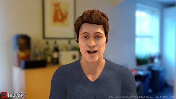 Скриншот из IRFaceRig Normal Humans