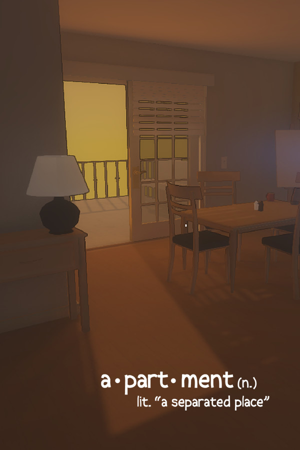 apartment: a separated place for steam