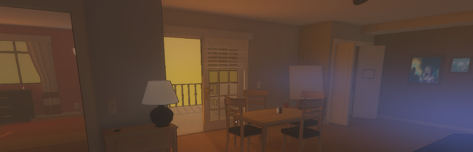 apartment: a separated place