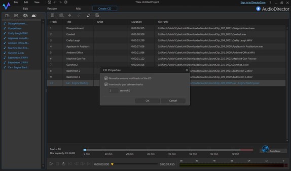 CyberLink AudioDirector 6for windows and Linux 1