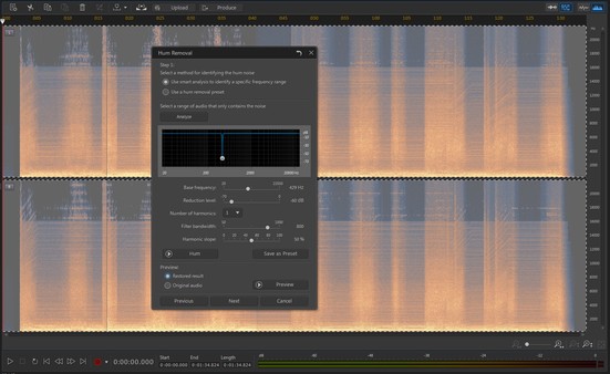 Скриншот из CyberLink AudioDirector 6