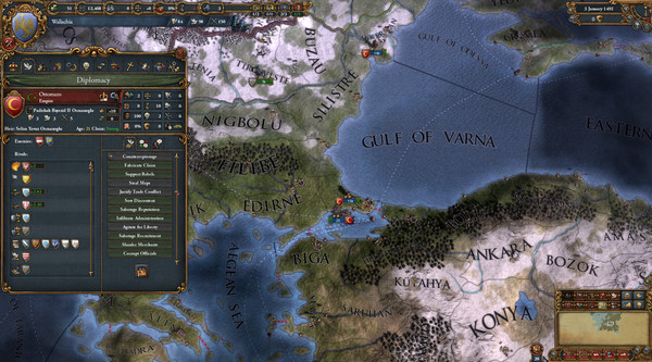 Скриншот из Europa Universalis IV: Mare Nostrum