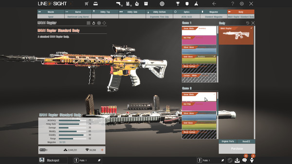 Line of Sight game for Linux 1