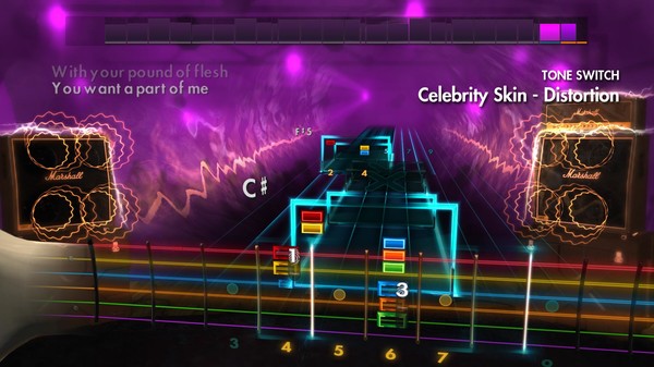 Скриншот из Rocksmith 2014 - Hole - Celebrity Skin