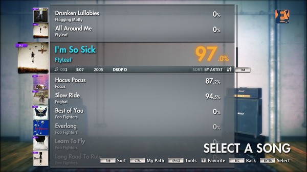 Скриншот из Rocksmith 2014 - Flyleaf - I'm So Sick