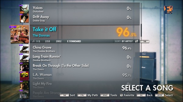 Скриншот из Rocksmith 2014 - The Donnas - Take It Off
