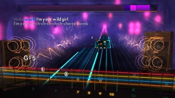 Скриншот из Rocksmith 2014 - The Runaways - Cherry Bomb