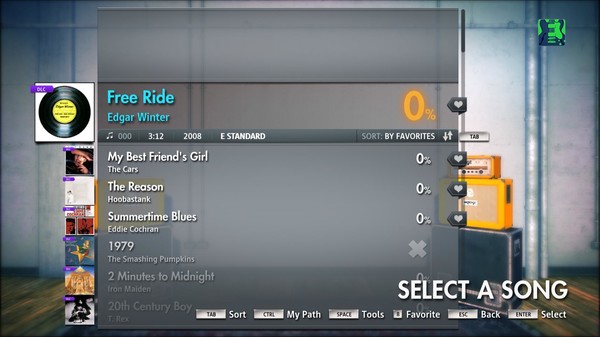 Скриншот из Rocksmith 2014 - Edgar Winter - Free Ride