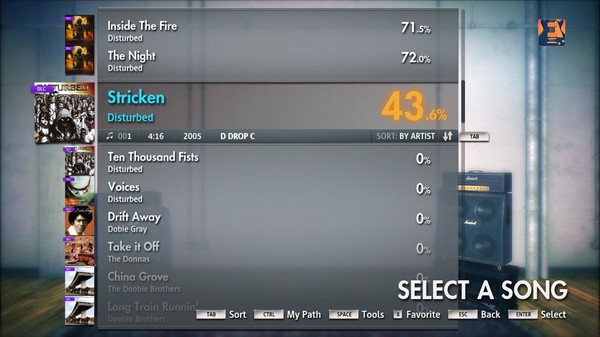 Скриншот из Rocksmith 2014 - Disturbed - Stricken