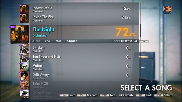 Скриншот из Rocksmith 2014 - Disturbed - The Night