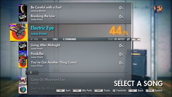 Скриншот из Rocksmith 2014 - Judas Priest - Electric Eye