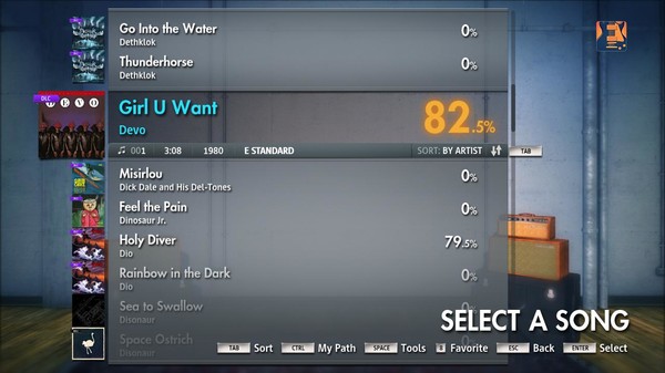 Скриншот из Rocksmith 2014 - Devo - Girl U Want