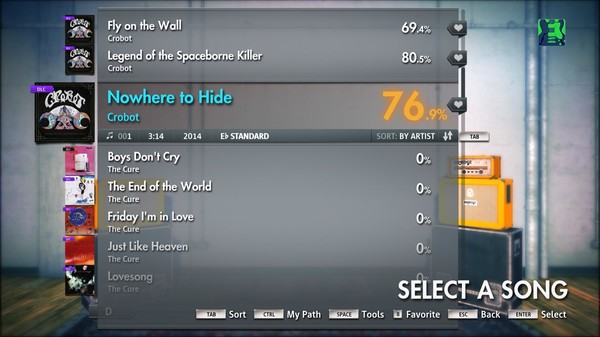Скриншот из Rocksmith 2014 - Crobot - Nowhere to Hide