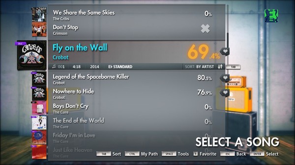 Скриншот из Rocksmith 2014 - Crobot - Fly on the Wall