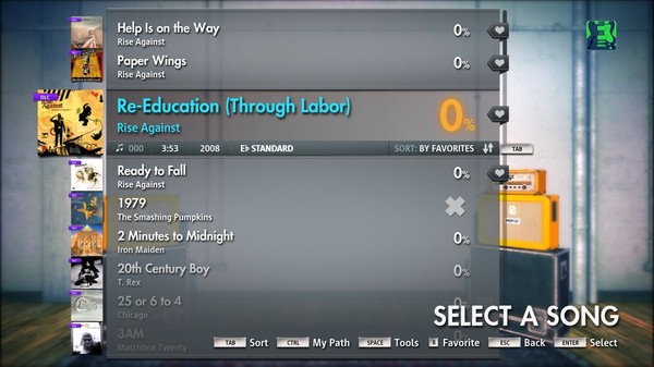 Скриншот из Rocksmith 2014 - Rise Against - Re-Education (Through Labor)