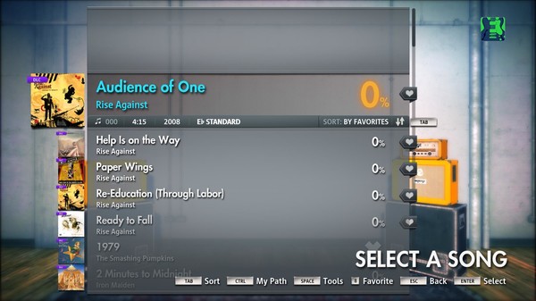 Скриншот из Rocksmith 2014 - Rise Against - Audience of One