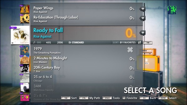 Скриншот из Rocksmith 2014 - Rise Against - Ready to Fall