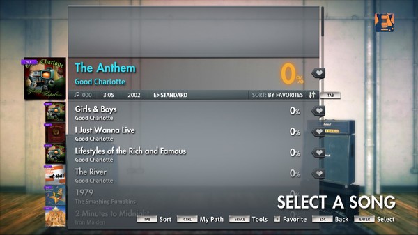 Скриншот из Rocksmith 2014 - Good Charlotte - The Anthem
