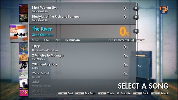 Скриншот из Rocksmith 2014 - Good Charlotte - The River